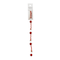 Crystal Lane DIY Holiday Christmas 7" Designer Glass & Clay Bead Strand